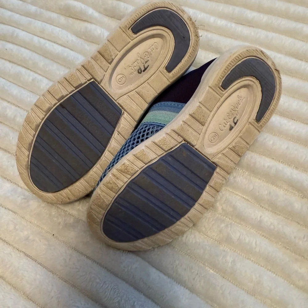 Cat & Jack Blue and Green Kids Water Shoes